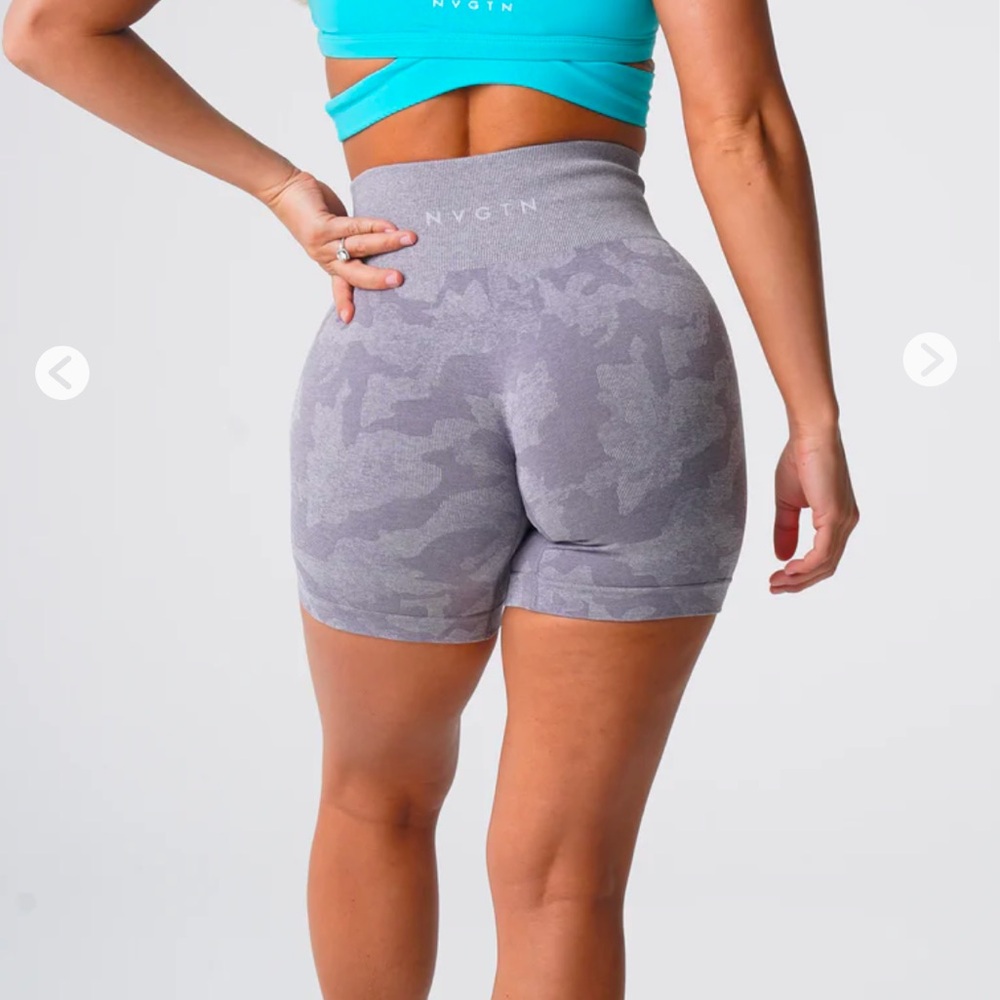 NVGTN Seamless Camo Shorts